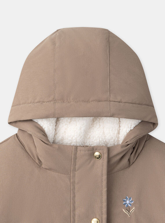 Brown PARKA NISOULETTE / 25H2PFF1PAR821