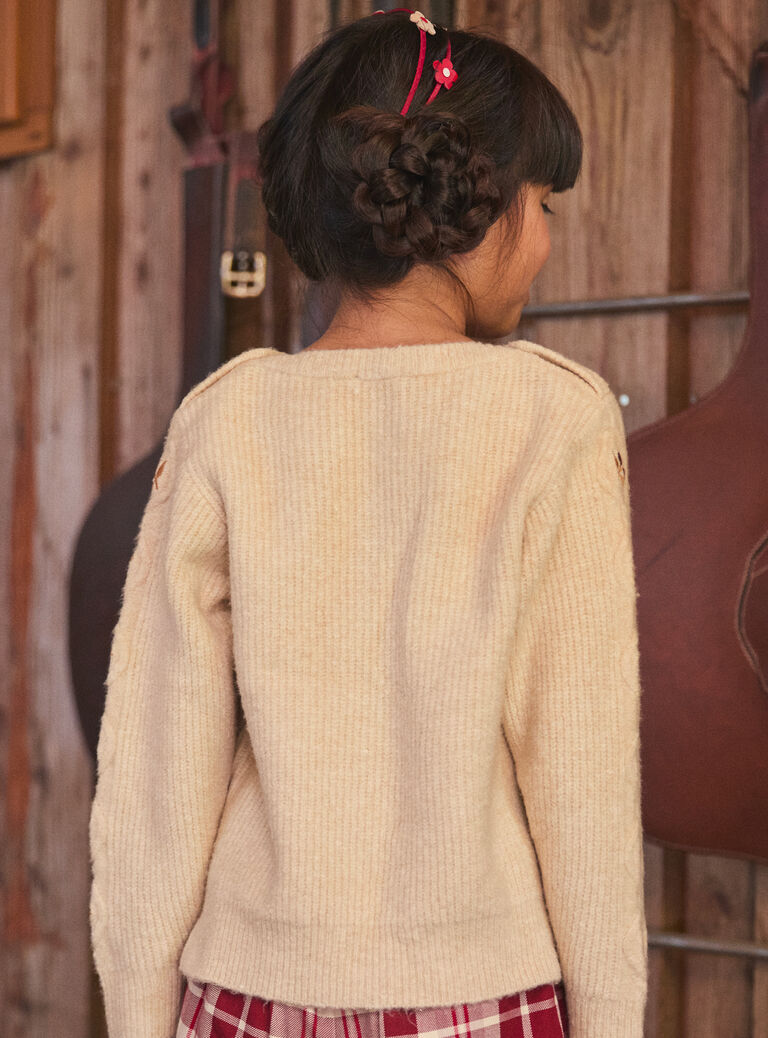 Off white PULLOVER LALOLETTE / 24H2PFR1PUL001