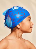 Blue and white fish ink pool cap FRYTETAGE / 23E4PGL1D4YC214