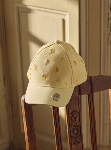 Straw yellow HAT MLACAPAGE / 25E4PGK1CHA104