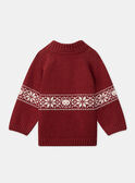 Burgundy PULLOVER LASIXON / 24H1BGR1PUL501