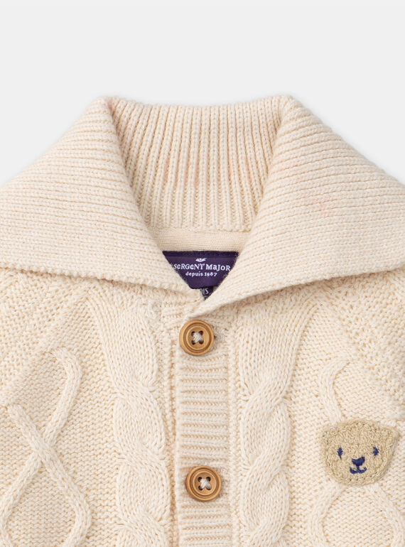 Off white KIDS CARDIGAN LASUTIN / 24H1BGR1GILA001