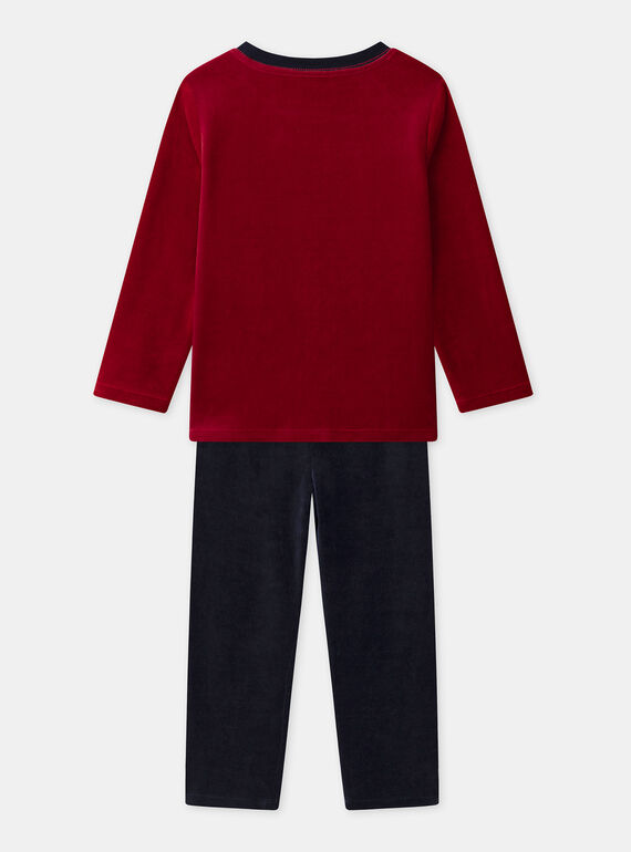 Red PYJAMA NECADAGE / 25H5PG53PYJ050