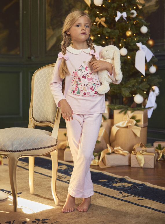 Pale rose PYJAMA NECLOETTE / 25H5PF51PYJ301