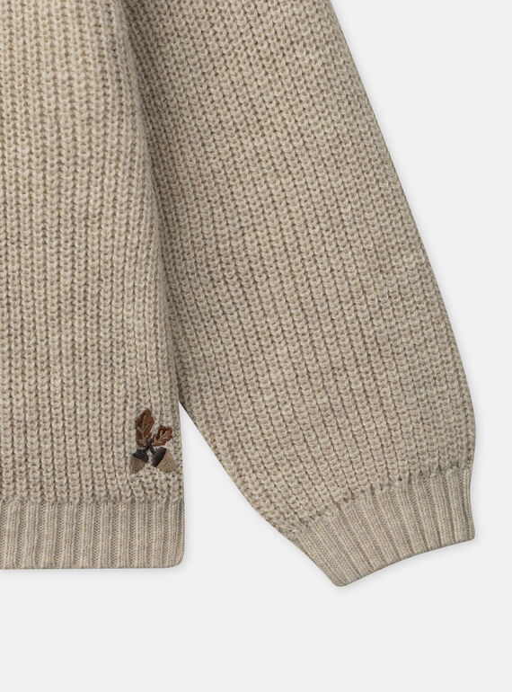 Off white PULLOVER NLECOLETTE / 25H2PFT1PUL007