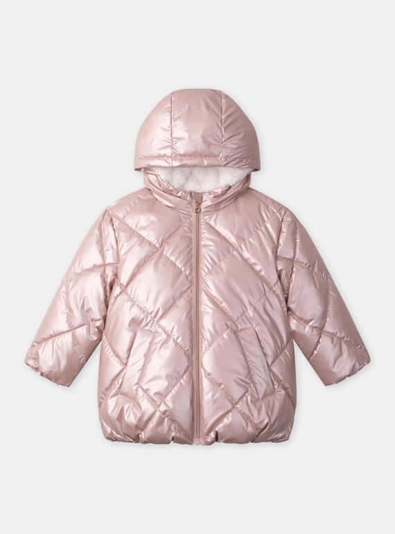 Old rose DOWN JACKET NISUCETTE / 25H2PFF1D3E303