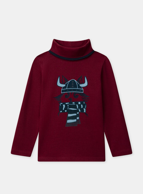 Red TURTLE NECK NLUMAGE / 25H3PGX2SPLF526