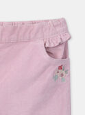 Pink PANTS LADOSETTE / 24H2PFQ1PAND329