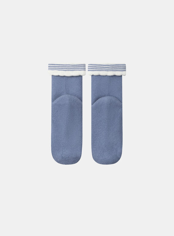 Greyish blue SOCKS NANAYMA / 25H4BFW3SOQ205