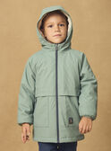 Greyish blue RAINCOAT NINIRAGE / 25H3PGE1IMP205