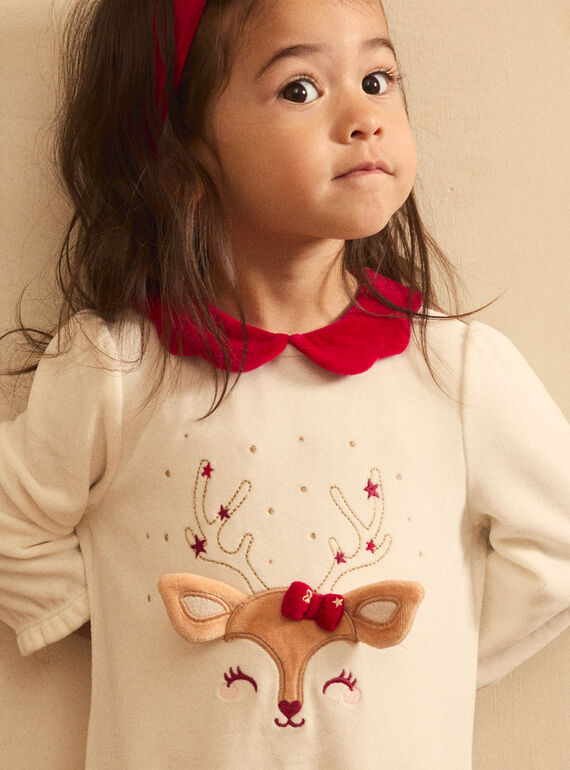 Off white BABYGROW LEDANIELA / 24H5BFF1GRE001