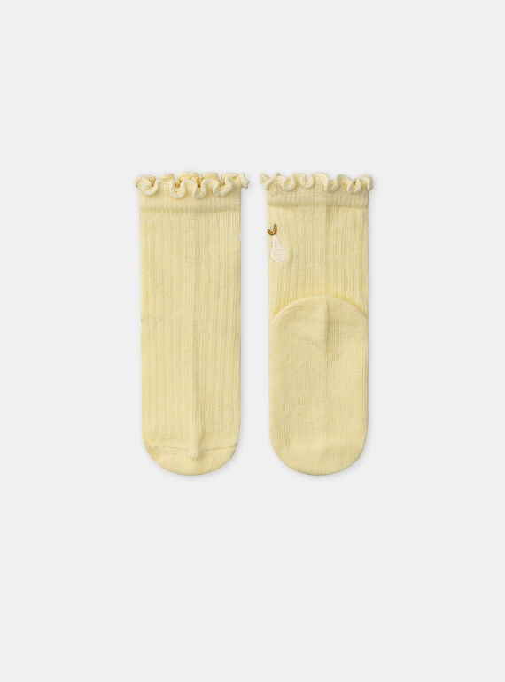 Yellow SOCKS MANANA / 25E4BFK1SOQB104