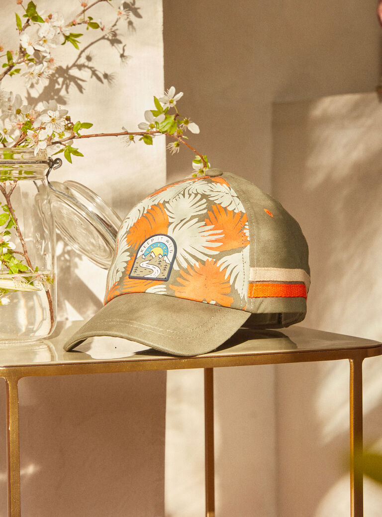 Green printed cap KLECAPAGE / 24E4PGO1CHA612