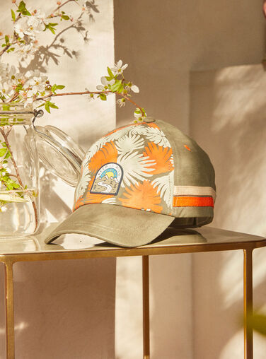 Green printed cap KLECAPAGE / 24E4PGO1CHA612