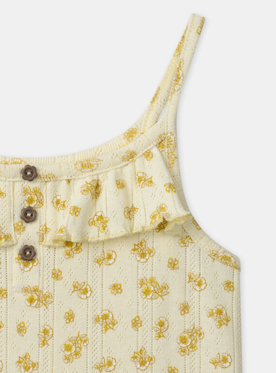 Yellow PYJAMA MUIKETTE / 25E5PFG2PYJB102