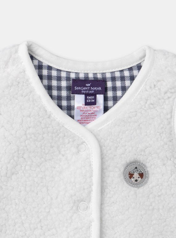 Off white CARDIGAN WHITHOUT SLEEVES LAOLO / 24H1BGQ1CSM001