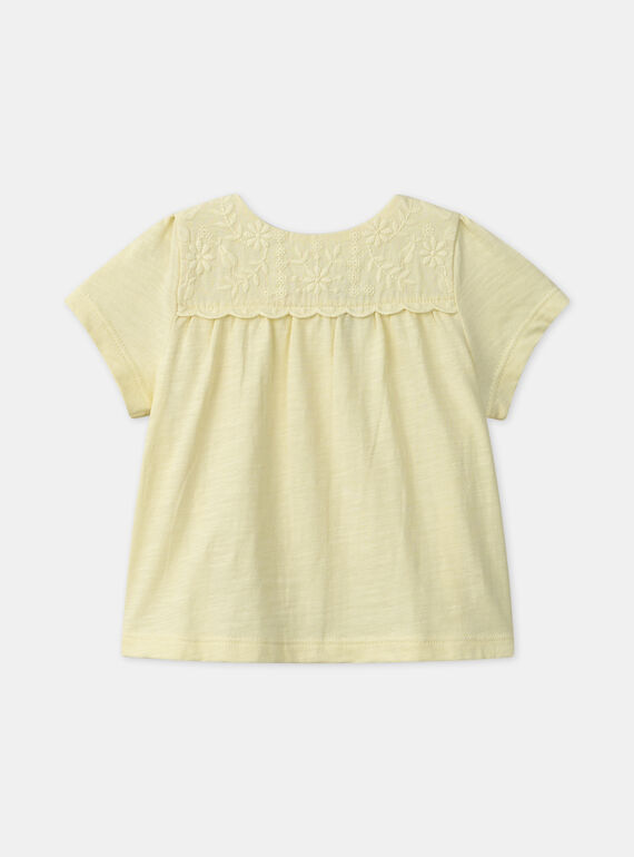 Yellow TEE SHIRT MANICOLE / 25E1BFK1TEEB104