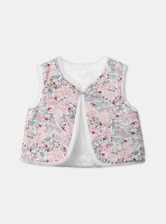 Off white CARDIGAN WHITHOUT SLEEVES LANOURE / 24H1BFQ1CSM001