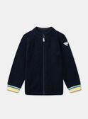 Navy KIDS CARDIGAN LALOSTAGE / 24H3PGS1GIL070