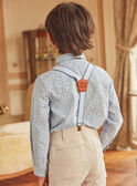 Blue Oxford shirt KREBOLAGE / 24E3PGL1CHM020
