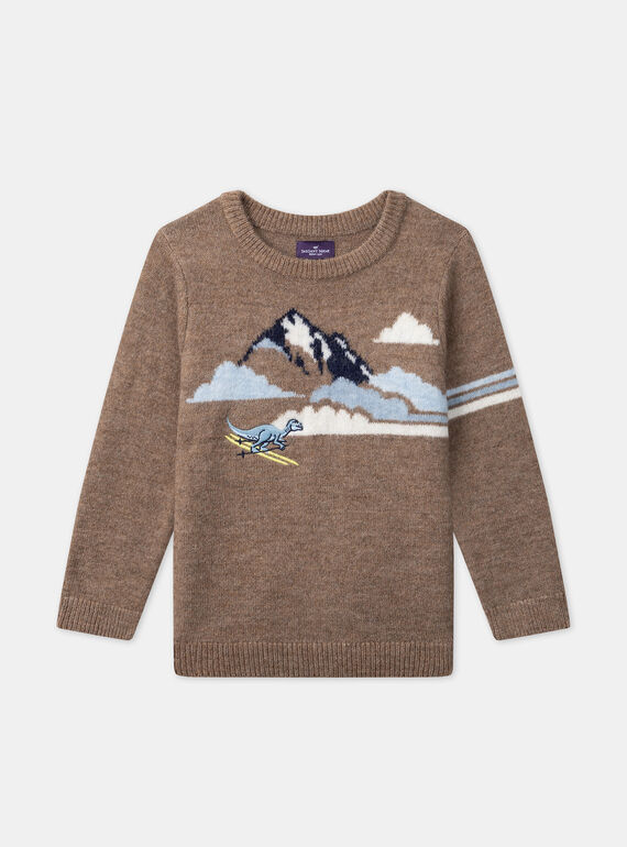 Brown PULLOVER LALOGAGE / 24H3PGS1PUL821