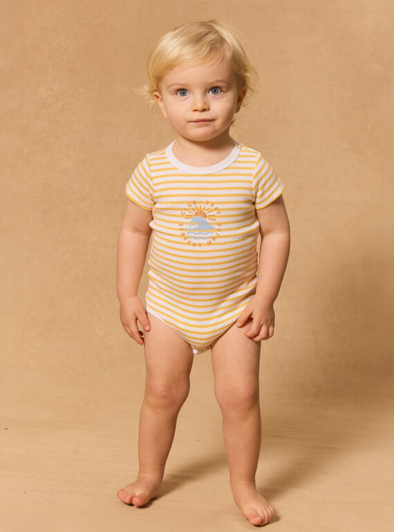 Light yellow BODYSUIT MAMARCEL / 25E1BGK1BODB116