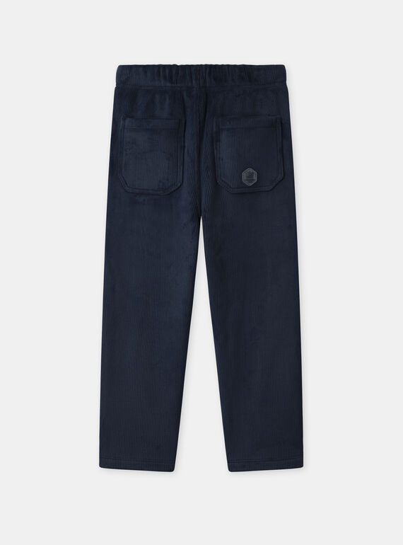 Navy COMFORT PANTS NLUSOFAGE / 25H3PGX1CFP705