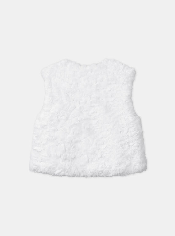 Off white CARDIGAN WHITHOUT SLEEVES LADIETTE / 24H2PFQ1CSM001