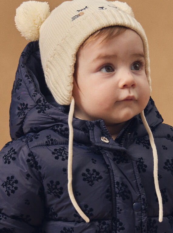 Navy DOWN JACKET NIORELIE / 25H1BFF1D3EC214