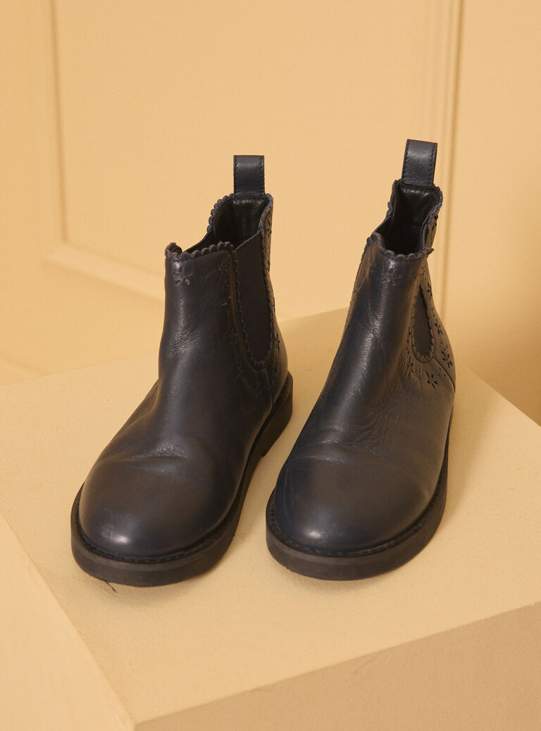 Navy BOOTS LITOUETTE / 24F10PF41D0D070