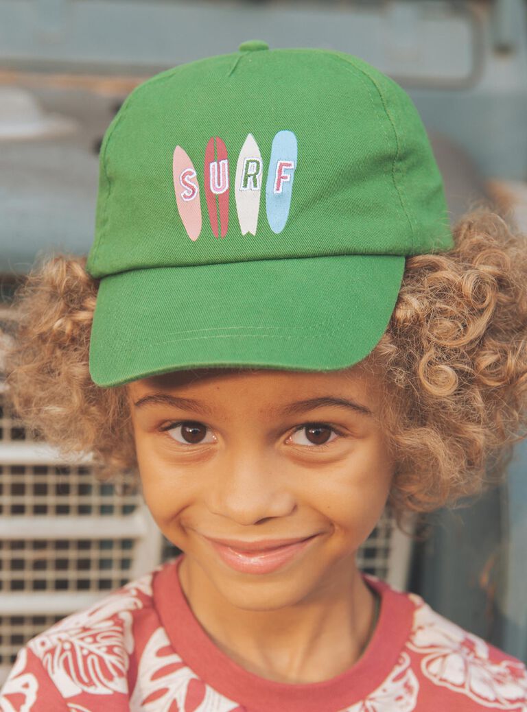 Khaki twill cap FICHAPAGE / 23E4PGD1CHA628