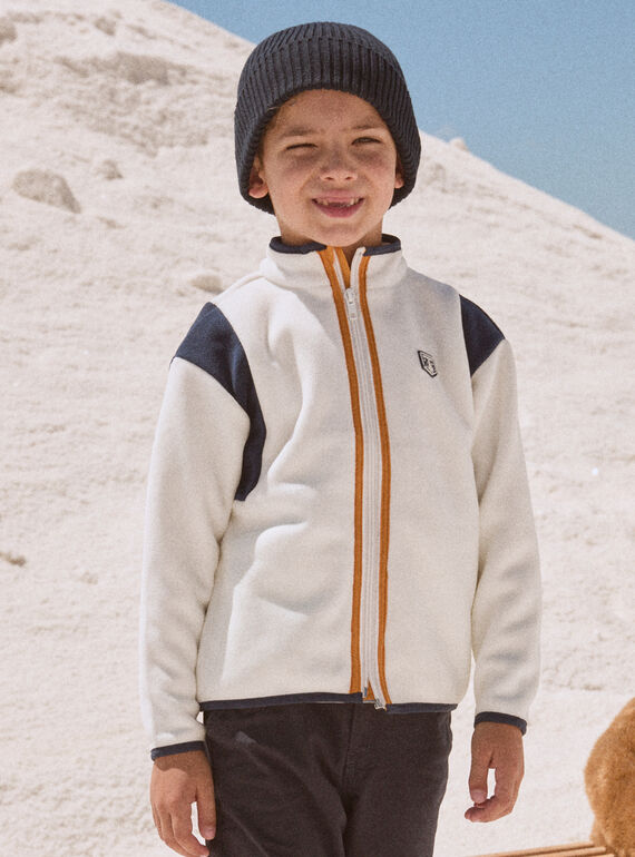 Off white POLAR KIDS CARDIGAN NLOBOAGE / 25H3PGW1GIP009