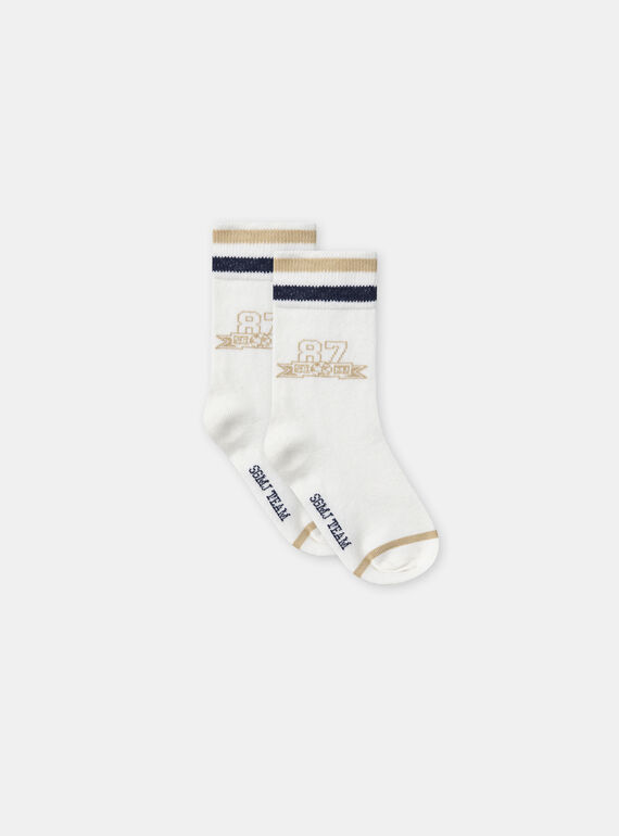 Beige SOCKS NEFOOTAGE / 25H4PGK1SOQA014
