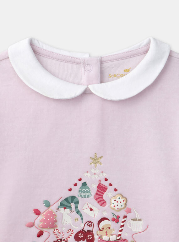 Pale rose PYJAMA NECLOETTE / 25H5PF51PYJ301