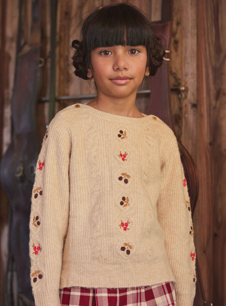 Off white PULLOVER LALOLETTE / 24H2PFR1PUL001