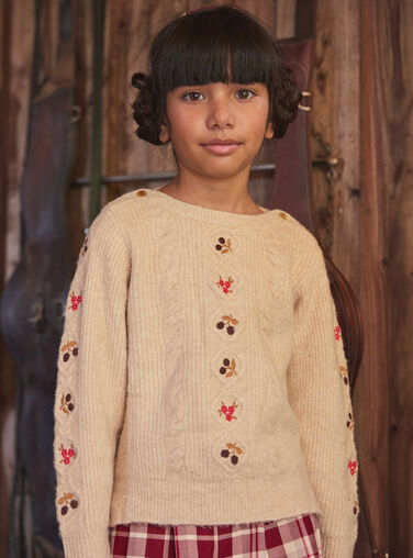 Off white PULLOVER LALOLETTE / 24H2PFR1PUL001