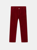 Burgundy PANTS LAROVAGE / 24H3PGR2PAN501
