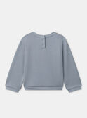 Sky blue SWEAT SHIRT NRASWETTE / 25H2PFV1SWE216