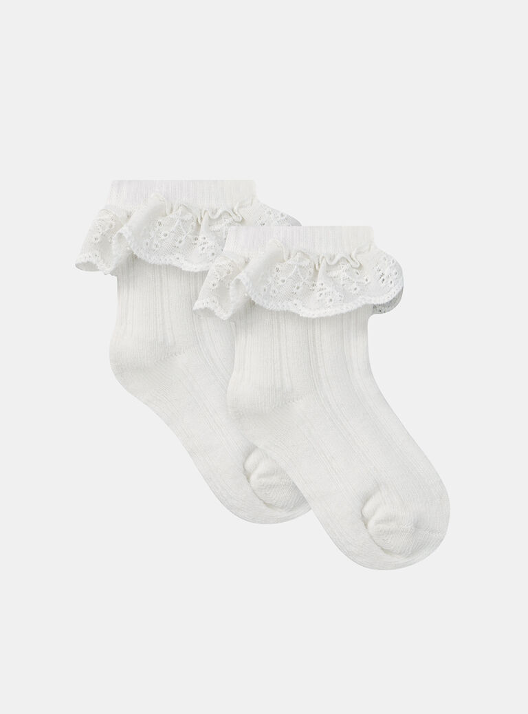 Socks with lace KAFLAVIE / 24E4BFL1SOQ001