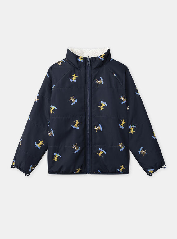 Greyish blue RAINCOAT NINIRAGE / 25H3PGE1IMP205