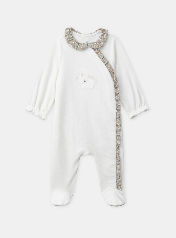 Off white BABYGROW NOELLE / 25H0NFO1GRE001
