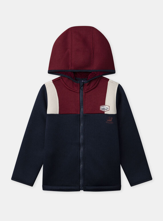 Navy KIDS CARDIGAN NLUSPAGE / 25H3PGX1GIL705