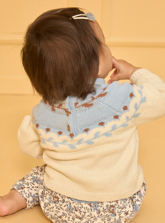 Heather beige PULLOVER LAROSE / 24H1BFS1PULA011