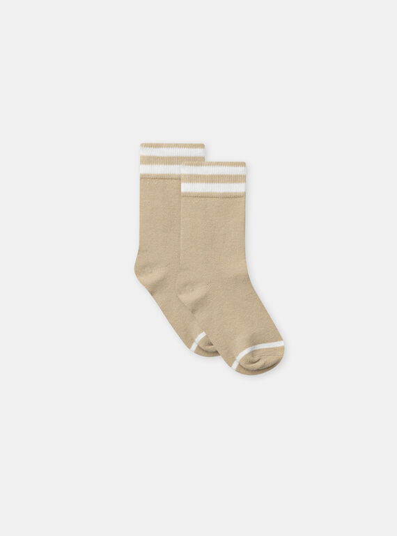 Beige SOCKS NEFOOTAGE / 25H4PGK1SOQA014