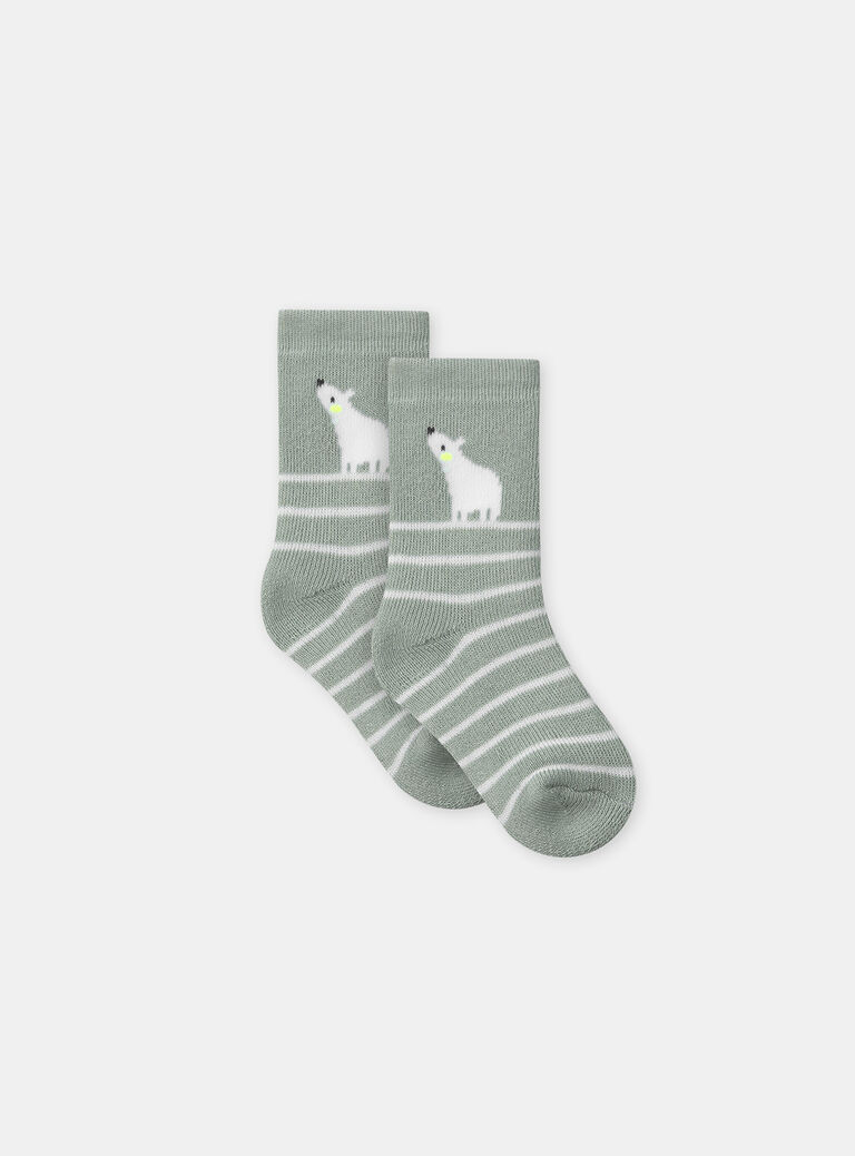 Blue green SOCKS NAURBAIN / 25H4BGV1SOQ614