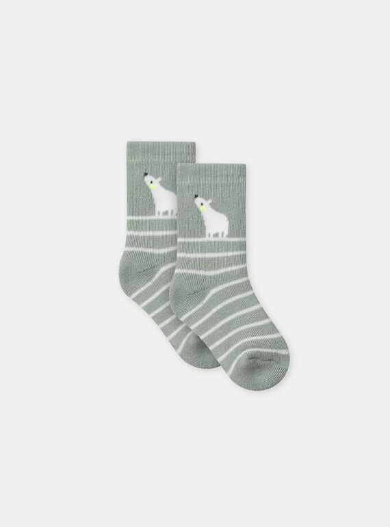 Blue green SOCKS NAURBAIN / 25H4BGV1SOQ614