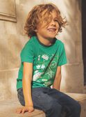 Dinosaur and glow-in-the-dark bike T-shirt FEPAGE / 23E3PGB2TMC630