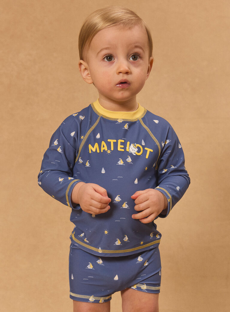 Medium blue UV TEE SHIRT MISAM / 25E4BGC2TUV208