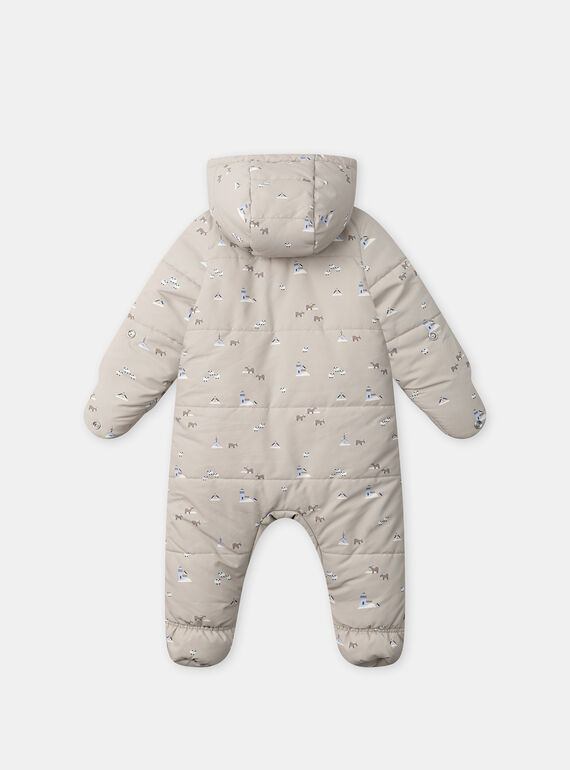 Light beige OVERALL COAT NIPACO / 25H1BGF1PIL811