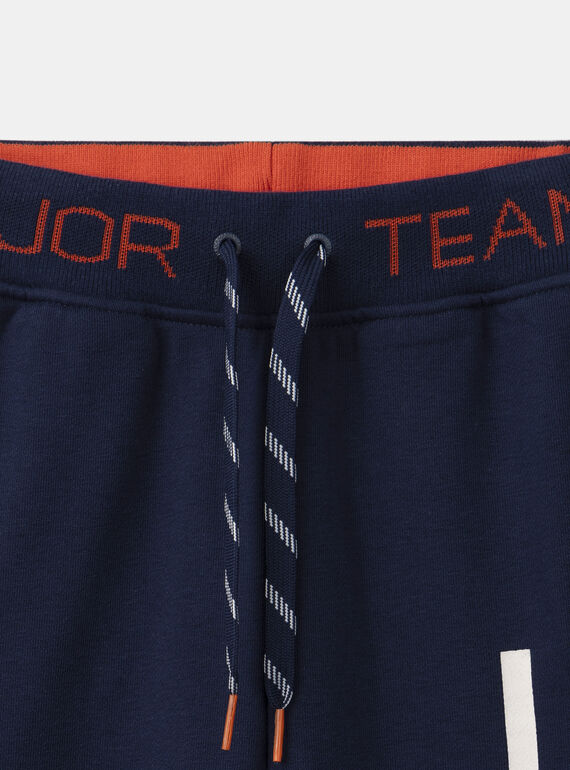 Navy JOGGING PANTS MMACHIFAGE 2 / 25E3PG54JGB070